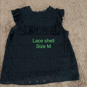 Lace shell